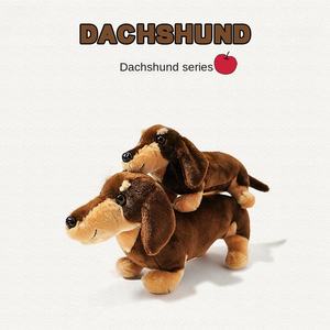 Boneka Anjing Lucu untuk Putri, 3 Warna, Kawaii, Super Lembut, Lapisan Jala, Bordir, Penghibur untuk Bayi Anak-anak 11-30cm - Product Image 2