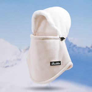 Baodiduo Winter Neck Warmer Hat Fleece Lined Windproof Face Mask For Men Women Cycling Outdoor Protection Gray - Product Image 3