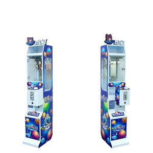 Mini Coin-Operated Mega bán hàng tự động cần cẩu kiểu Arcade Claw máy <span class=keywords><strong>1</strong></span> năm bảo hành cho Tiếng Anh Tây Ban Nha món quà đồ chơi trò chơi - Product Image 1