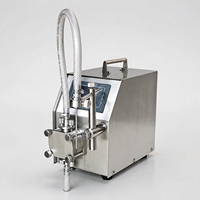 SINBON 2026 Máquina Llenadora de Botellas de 250ml, Llenadora de Pistón para Líquidos, Agua Pura, Leche, Jugo, Miel, Crema, Semiautomática