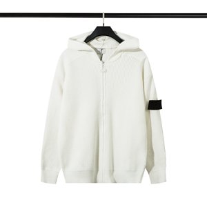 Haute qualité hommes classique poids lourd surdimensionné Plaid polaire pull pull bouffée casquette capuche Anti-rides tissé décontracté hiver - Product Image 3