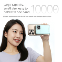 OEM ODM para Batería Inalámbrica Magnética Certificada de 15W, Li-Polímero, 10000 mAh, Soporte Plegable, Ultrafina, Banco de Energía Portátil