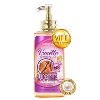 Ensemble d'emballages cosmétiques Huile essentielle naturelle à la vanille pour le corps Amélioration du teint foncé Éclat nourrissant