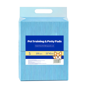 Dokunmamış Kumaş Su Geçirmez IP67 Çevre Dostu Köpekler İçin Tuvalet Eğitimi Yardımcıları Pisuar Pedi Tek Kullanımlık Köpek Bezi Son Derece Uygun - Product Image 2