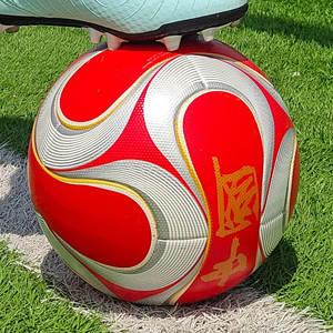 Футбольный мяч из искусственной кожи <span class=keywords><strong>5</strong></span> размеров с красочным принтом, Подарочный мяч для мероприятий и школьных тренировок - Product Image 3