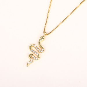 Collana Unisex con Ciondolo a Serpente Vintage, Gioielli di Moda in Stile Gotico Animale - Product Image 4