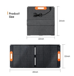 Chasun Panneau <span class=keywords><strong>portable</strong></span> extérieur pliant 100W 200W sac chargeur d'ordinateur <span class=keywords><strong>portable</strong></span> Panneau solaire pliant centrale électrique <span class=keywords><strong>portable</strong></span> - Product Image 2