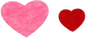 Corazones de fieltro no tejidos surtidos para decoración de <span class=keywords><strong>Navidad</strong></span> o boda, manualidades, venta al por mayor, 100 piezas - Product Image 5