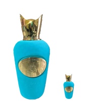 Factice de bouteille de parfum matériel de velours de flocage géant fait sur commande de salon de beauté