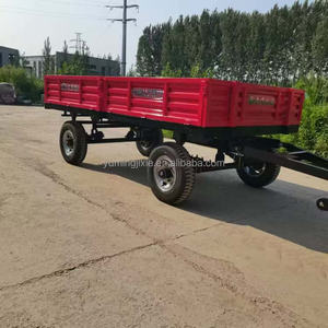 Venta caliente Rueda Tractor Tracción 5 Ton 4 ruedas <span class=keywords><strong>Remolque</strong></span> <span class=keywords><strong>de</strong></span> granja <span class=keywords><strong>de</strong></span> doble eje en venta - Product Image 3