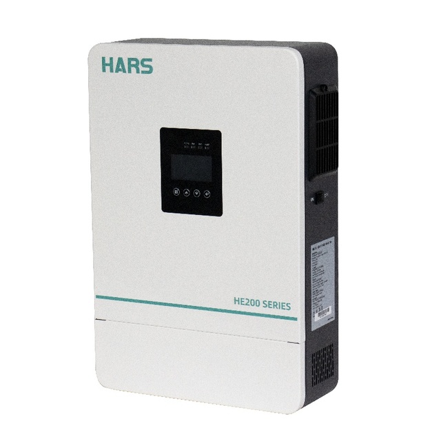 HARS 3.6kw 5.5kw 6.2kw BMS Lithium Battery Parallel Dual AC for Home Off-Grid System MPPT Solar Hybrid Inverter