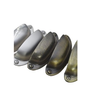 Zechen Zinc Alloy Oval Cabinet <b>Handle</b> D5019 Traditional Furniture Hardware Wardrobe Drawer Pull - Product Image 2