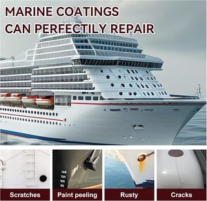 <span class=keywords><strong>Peinture</strong></span> <span class=keywords><strong>marine</strong></span> YOA pour bois, <span class=keywords><strong>fibre</strong></span> <span class=keywords><strong>de</strong></span> <span class=keywords><strong>verre</strong></span> et métal, extérieur <span class=keywords><strong>de</strong></span> camping-car - Revêtement liquide époxy <span class=keywords><strong>de</strong></span> qualité supérieure (32 oz) - Product Image 6