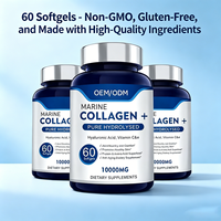 Capsules de collagène anti-âge, hydratation de la peau, soutien des cheveux, des ongles et des articulations, complément alimentaire pour femmes et hommes, capsules de collagène hydrolysé
