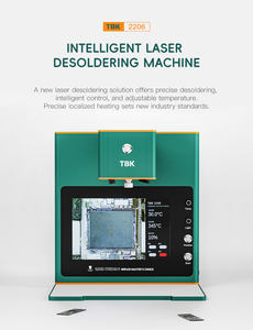 เครื่องถอดบัดกรีด้วยเลเซอร์ TBK 2206 พร้อมระบบทำความร้อนอุณหภูมิคงที่และระบบถ่ายภาพความร้อนสำหรับการซ่อมแซมและถอดประกอบเมนบอร์ด - Product Image 3
