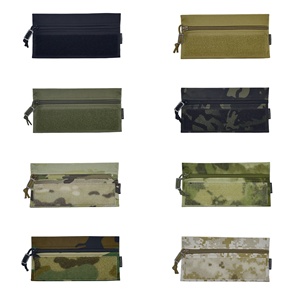 Sac de rangement tactique grande taille pour EDC, compatible avec porte-plaques, harnais de poitrine, châssis, et fixation auto-agrippante arrière 20x10cm MU - Product Image 1