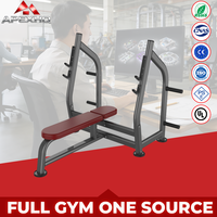 APEXHQ Banc de musculation commercial pour pectoraux, équipement de gym pour l'entraînement de force et l'haltérophilie