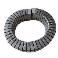 Haute Qualité Dgt Type Clos Conduit Bouclier En Acier Chaîne De Transporteur de Câble pour Machines-outils à commande numérique