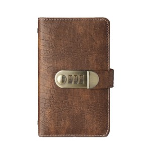Organizador <span class=keywords><strong>de</strong></span> Monedas <span class=keywords><strong>de</strong></span> PU con Contraseña, Libreta Amplia para Ahorrar Dinero, Álbum <span class=keywords><strong>de</strong></span> Ahorros <span class=keywords><strong>de</strong></span> Gran Capacidad, Almacenamiento Impermeable y Resistente al Desgaste - Product Image 5