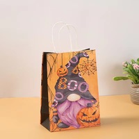 Nouveau design cadeau de vacances sac en papier kraft impression couleur emballage en papier cadeau pour les vacances emballage de cadeau de l'usine