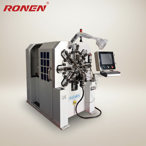 <span class=keywords><strong>เครื่อง</strong></span>ขึ้นรูปสปริงแบบกดงอ สำหรับทำ<span class=keywords><strong>สปริง</strong></span>ชนิดต่างๆ ขนาดเล็ก เช่น <span class=keywords><strong>สปริง</strong></span>กระโดด <span class=keywords><strong>สปริง</strong></span>กันกระแทก - Product Image 1