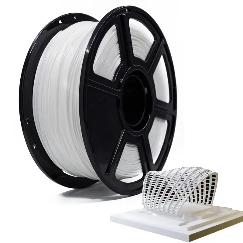 white market filamento pla de 1 kilo 1.75 fiber plastic price 3d printer filament bulk 1.75mm white 1 kg