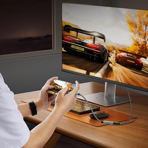 SAMZHE อะแดปเตอร์ Type-C เป็น <span class=keywords><strong>HDMI</strong></span> 8K60hz/4K240Hz สายแปลง Thunderbolt <span class=keywords><strong>4</strong></span>/5 สำหรับโทรศัพท์ โปรเจคเตอร์ แล็ปท็อป พีซี MacBook <span class=keywords><strong>iPad</strong></span> <span class=keywords><strong>Air</strong></span> - Product Image 4