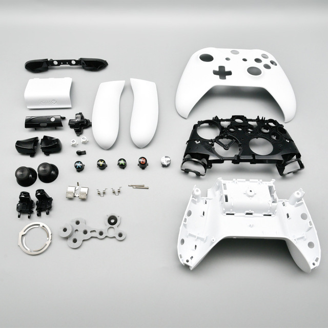 ABS Housing Shell for One S/X Controller-9 Colors Front/Back Top/Bottom Case with Faceplate Cover Bulk Pack