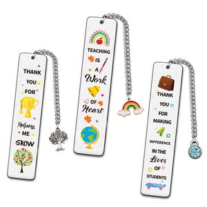 Wholesale Custom Metal Crafts Book Marks Custom Bookmark With Logo