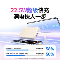 Batería Externa UGREEN de 20000mAh y 30W al por Mayor, con Cable Integrado, Pantalla Digital, Cargador Portátil con Certificaciones de Exportación Completas