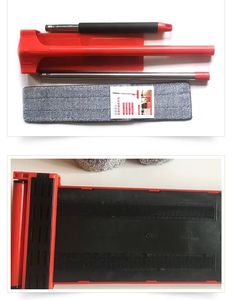 Grande vadrouille mains libres pour le <span class=keywords><strong>ménage</strong></span> paresseux Épurateur et raclette à double usage avec drainage <span class=keywords><strong>de</strong></span> l'eau Vadrouille plate pour le nettoyage des sols - Product Image 2