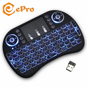 Miniteclado retroiluminado I8, USB Combo Fly 2,4G, Control remoto, ratón inalámbrico, teclado para <span class=keywords><strong>X96MAX</strong></span> X98 T95 tv box - Product Image 1