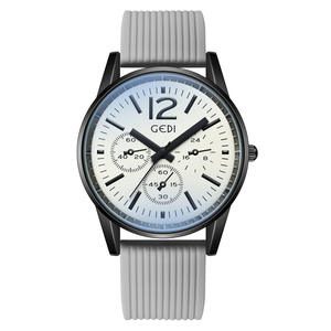 Reloj Deportivo de Cuarzo de Silicona de Alta Gama para Hombre, con Tres Esferas, Resistente al Agua, Oferta Especial para las Fiestas - Product Image 2