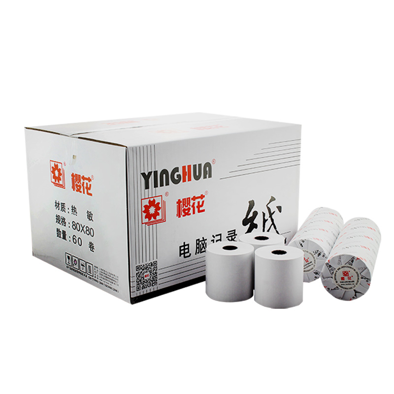 Принтер шириной 58 мм, специальный кассовый аппарат, изображение, Термобумага jumbo roll, оптовая продажа 80x80