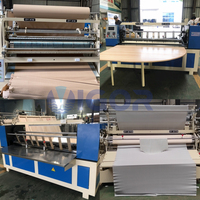 Machine à plisser automatique Zj-516 1200mm 1600mm 1800mm Machine à plisser les couteaux sur mesure Machine à plisser les tissus des rideaux aveugles