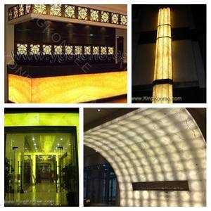 表面研磨半透明樹脂パネル人工アクリル固体表面大理石 - Product Image 4