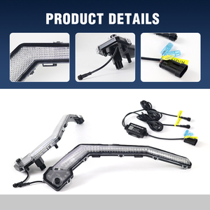 <span class=keywords><strong>X3</strong></span> Fang Lights RGB Conjunto de luz de firma delantera Iluminación DRL Compatible con <span class=keywords><strong>Can</strong></span> <span class=keywords><strong>Am</strong></span> <span class=keywords><strong>Maverick</strong></span> <span class=keywords><strong>X3</strong></span> XDS XRS Max Turbo R 2017-24 - Product Image 2