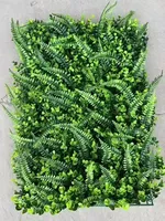 Mur de fleurs artificielles romantiques de petite taille Hago, idéal pour les décorations d'événements de mariage