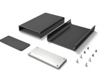 Boîtier en aluminium pour instruments d'extérieur, étanche, anodisé par extrusion, fraisage CNC, divers styles, boîtier métallique pour récepteur RF