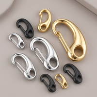 Fermoir mousqueton à ressort en acier inoxydable pour sacs, colliers et bracelets, fabrication OEM ODM, personnalisation, bijoux DIY