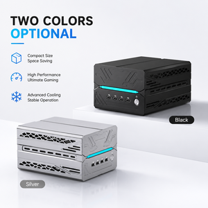 มินิพีซีเกมมิ่ง R7-9800X3D/R9-9950X3D RTX5060ti การ์ดจอ 16GB รองรับการใช้งานหลายโปรแกรมพร้อมกันสำหรับสถาปนิก DDR5 รองรับการแสดงผลหกหน้าจอ - Product Image 3