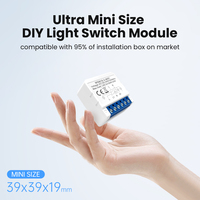 Module d'interrupteur intelligent WiFi Zigbee AVATTO WSMM16, contrôle de groupe bidirectionnel pour projets résidentiels et commerciaux, vente en gros OEM ODM
