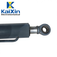 Vérin hydraulique en acier chromé dur, double action, conception d'étanchéité haute pression, fabrication sur mesure en usine