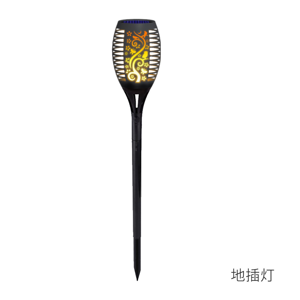 Lampe torche moyenne-prise de terre