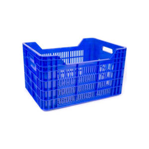 Caisse en plastique entièrement perforée KE 921, robuste, empilable, pour stockage industriel, agriculture, récolte, recyclable, pliable - Product Image 1