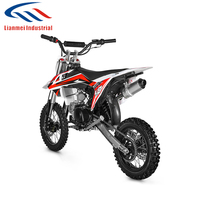 Moto Cross Thermique 110cc/125cc Deux Roues Tout-Terrain pour Adulte