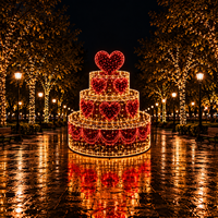 Guirlande lumineuse LED géante en forme de rose avec cadre métallique, certifiée CE IP65, pour extérieur, jardin botanique, spot photo, décoration de mariage, motif Saint-Valentin