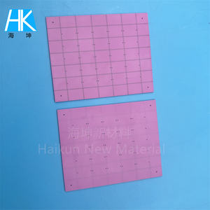 Lasers ch neiden Fein keramik Pink 96% Al2O3 Aluminium oxid Keramik Schreib platte/Substrat für Chip - Product Image 3