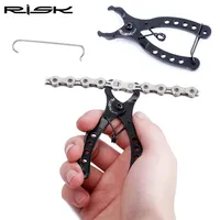 Outil de connexion rapide pour chaîne de mini-vélo RISK avec crochet, pince multi-chaînes, pince de chaîne pour VTT et vélo de route, boucle magique, kit d'outils pour vélo