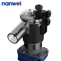 NANWEI Fraiseuse à bois industrielle multifonctionnelle électrique à main sans balais à batterie au lithium Routeurs d'alimentation pour l'élagage